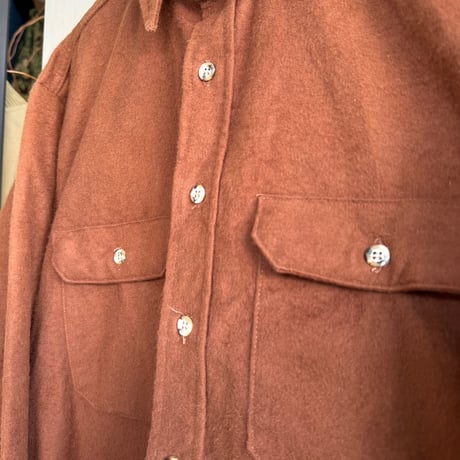 〜80'sUSA製 FIVE BROTHER シャモアクロスシャツ
