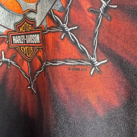 HARLEY DAVIDSON プリントT  2XL