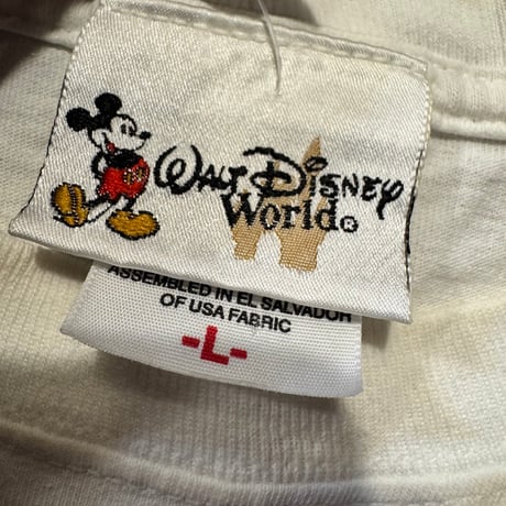 〜00's Walt Disney World 〝Minnie Mouse〟プリントTシャツ L