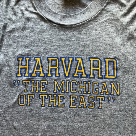 〜80's HARVARD カレッジTシャツ