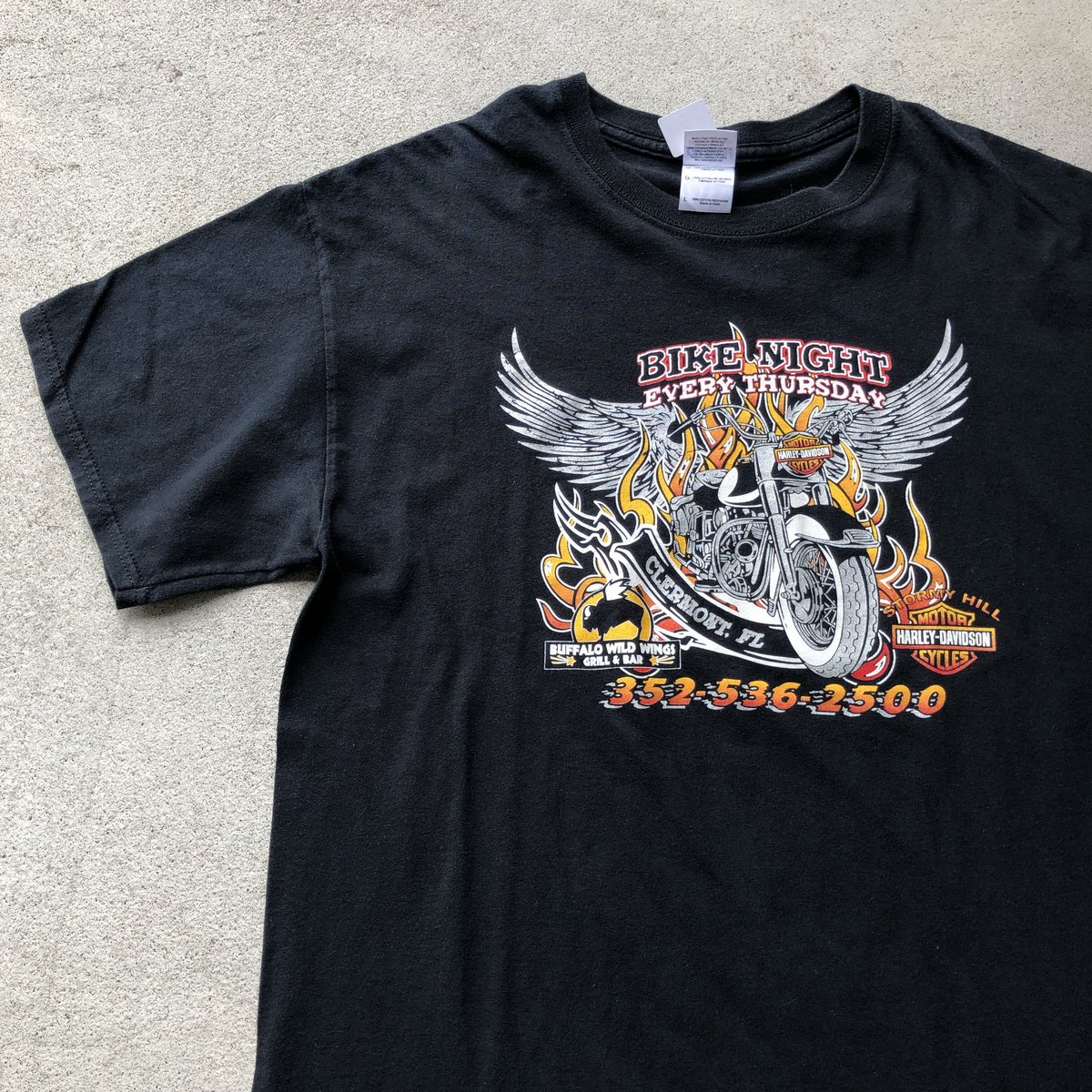 HARLEY DAVIDSON プリントTシャツ L | CUSTOM FEVER