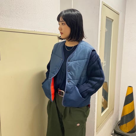 中綿ダウンベスト