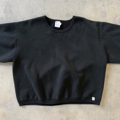 90s USA製 RUSELL 短丈無地スウェット