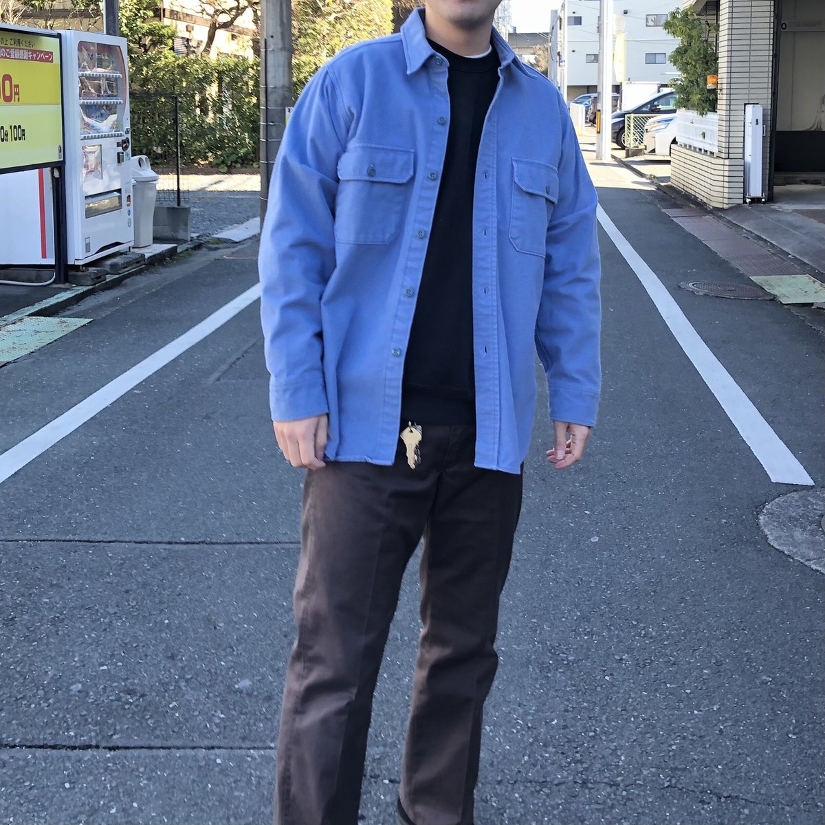 Woolrich ウールリッチ　USA製 80s 長袖　シャツ　シャモアシャツ fit=scale-down,w=1200