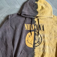 NIRVANA ツートンカラーパーカー