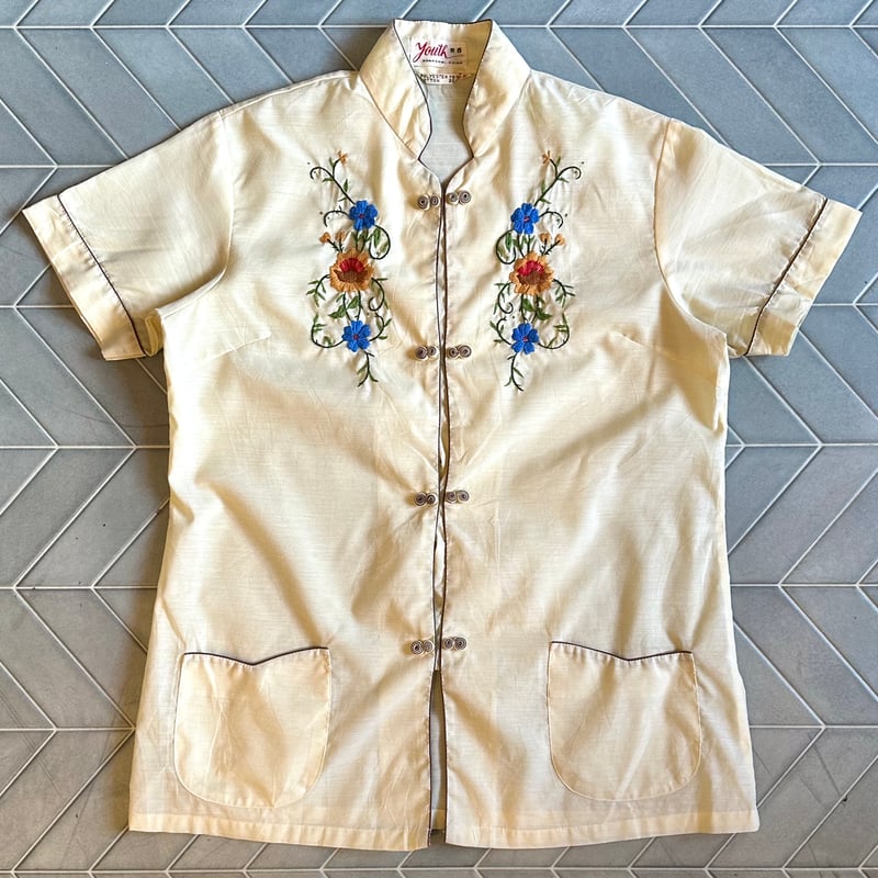 vintage チャイナブラウス | CUSTOM FEVER