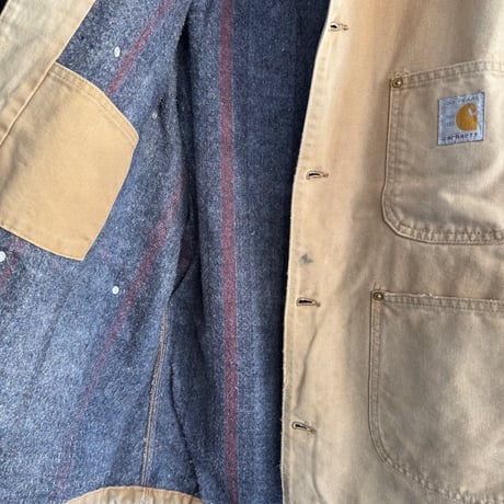 USA製 Carhartt 〝100years〟ブランケット付きカバーオール