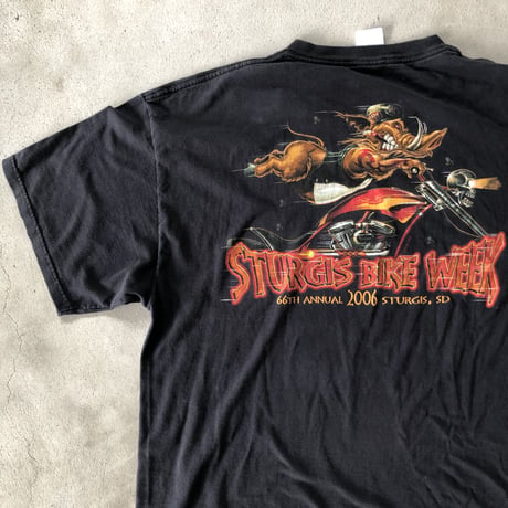 STURGIS BIKE WEEKプリントTシャツ XL