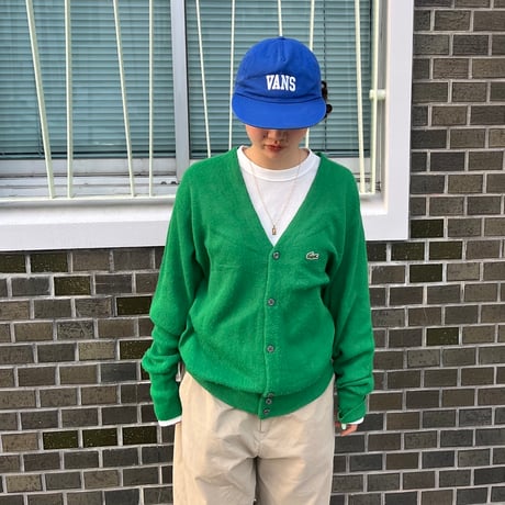 IZOD LACOSTE アクリルカーディガン