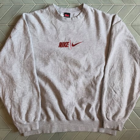 00s NIKE 刺繍スウェット