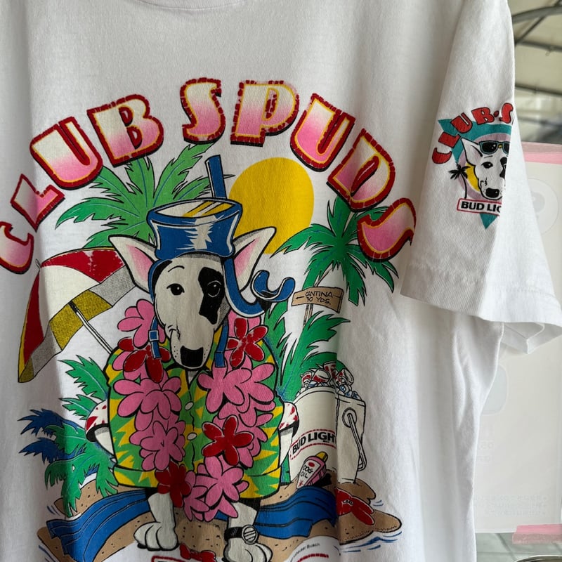 90's BUD LIGHT 🍺 プリントTシャツ | CUSTOM FEVER