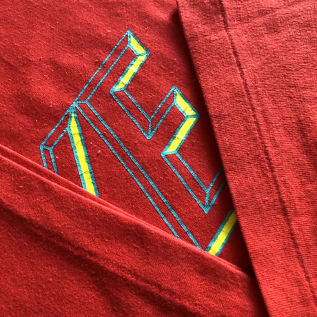 90's 銀タグNIKE ロゴプリントTシャツ　M