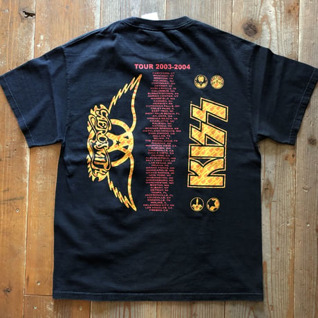 AEROSMITH & KISS バンドTシャツ