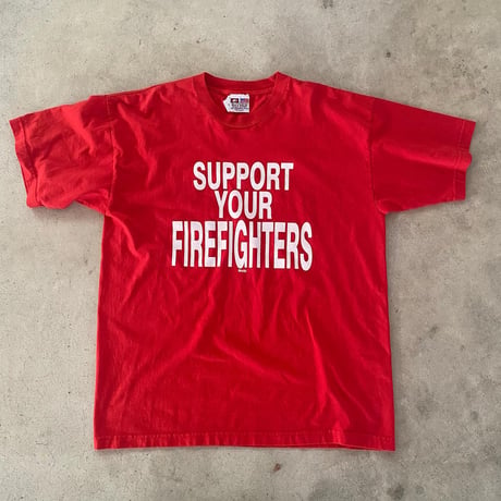 USA製消防士Tシャツ
