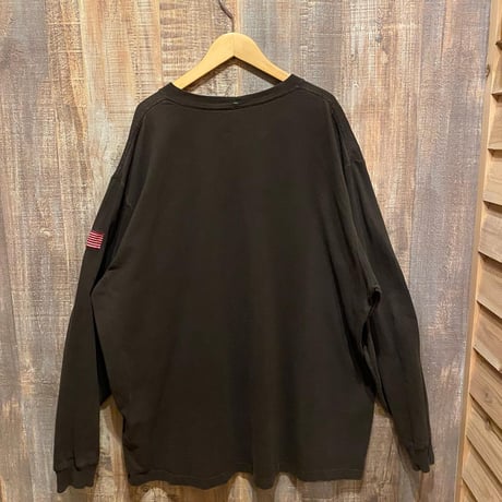carhartt 胸ポケットワッペンロンT