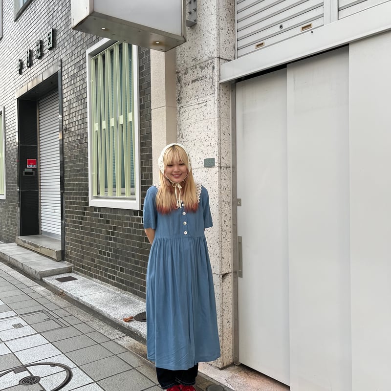 PLAZA SOUTH レース襟付ワンピース | CUSTOM FEVER