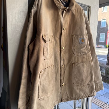 USA製 Carhartt 〝100years〟ブランケット付きカバーオール