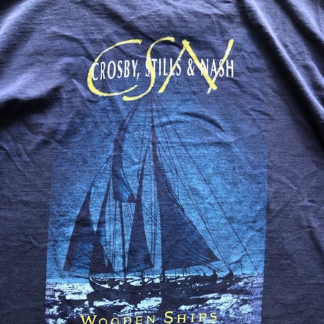 Crosby Stills & Nash バンドTシャツ XL