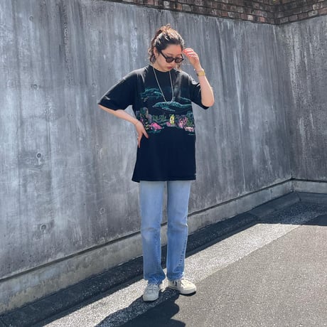ㅤㅤㅤㅤㅤㅤㅤㅤㅤㅤㅤㅤUSA製海の生きものTシャツ