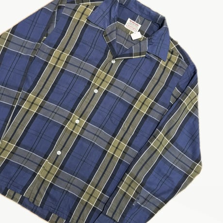 〜70's McGREGOR オープンカラーシャツ SCOTSET M