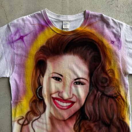 Selena エアブラシアートTシャツ
