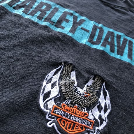 90's USA製  HARLEY DAVIDSON プリントTシャツ