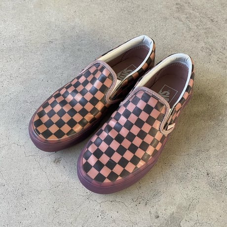 VANSチェッカースリッポン