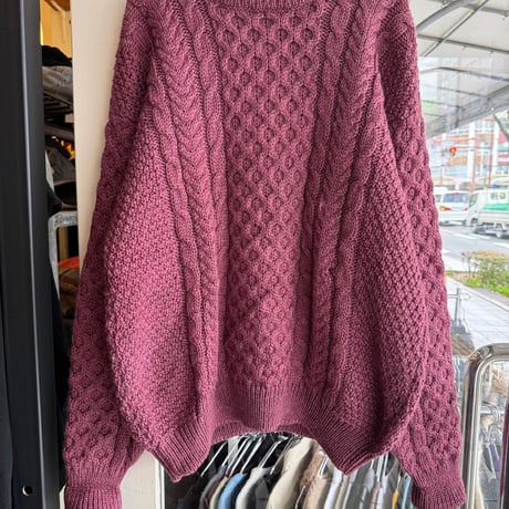 アイルランド製 L.L.BEANフィッシャーマンセーター