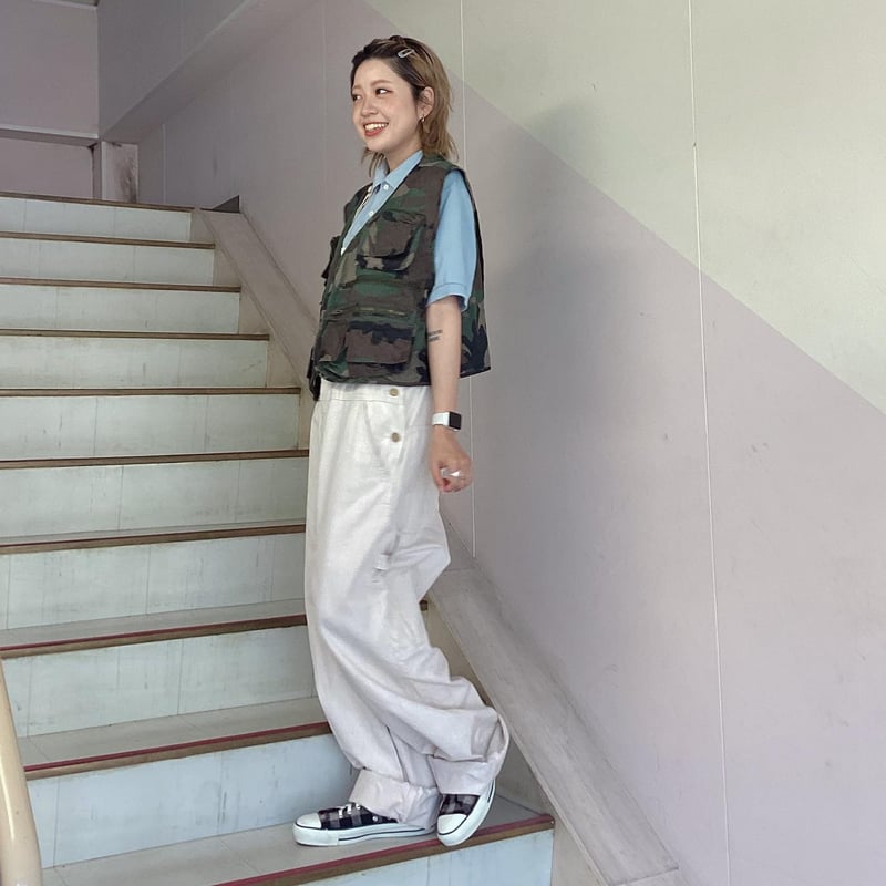 COMFY ハンティッシュベスト　XL  ベージュ COMFY OUTDOOR GARMENT オールブラックなハンティッシュベスト