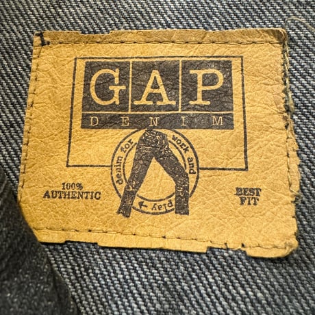 90's OLD GAP デニムジャケット ブラック