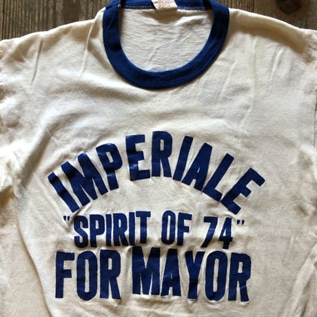 70年代金タグRussellリンガーTシャツ L