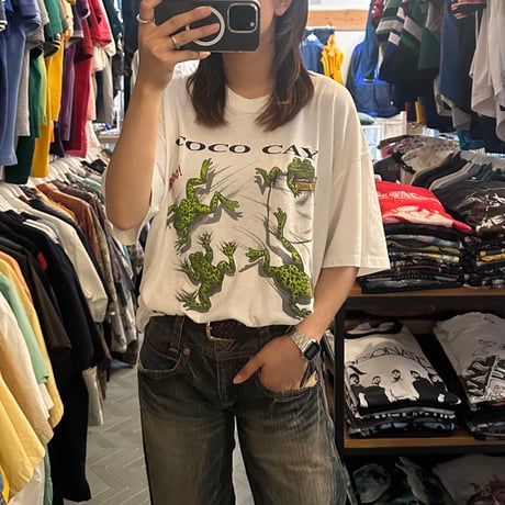 90s カエルTシャツ