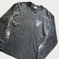 〜00's RAIDERS 袖プリントロンT
