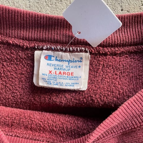 Champion reverse weave リメイクカレッジスウェット