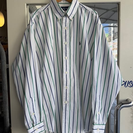 Ralph Lauren ストライプシャツ BLAKE M