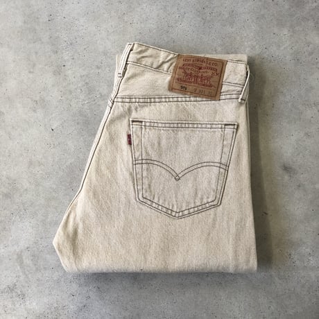 90'sUSA製 Levi's501  W33×L32 ベージュ