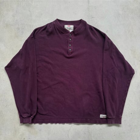 Levi's ヘンリーネックコットンニット