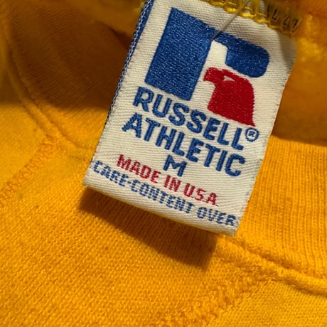 90's USA製RUSSELL無地スウェット M