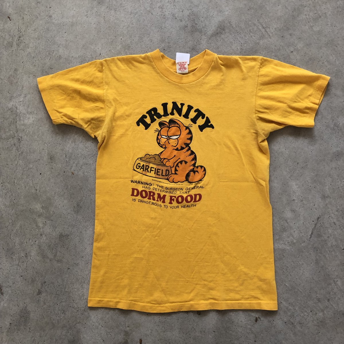 80's ガーフィールド プリントTシャツ | CUSTOM FEVER