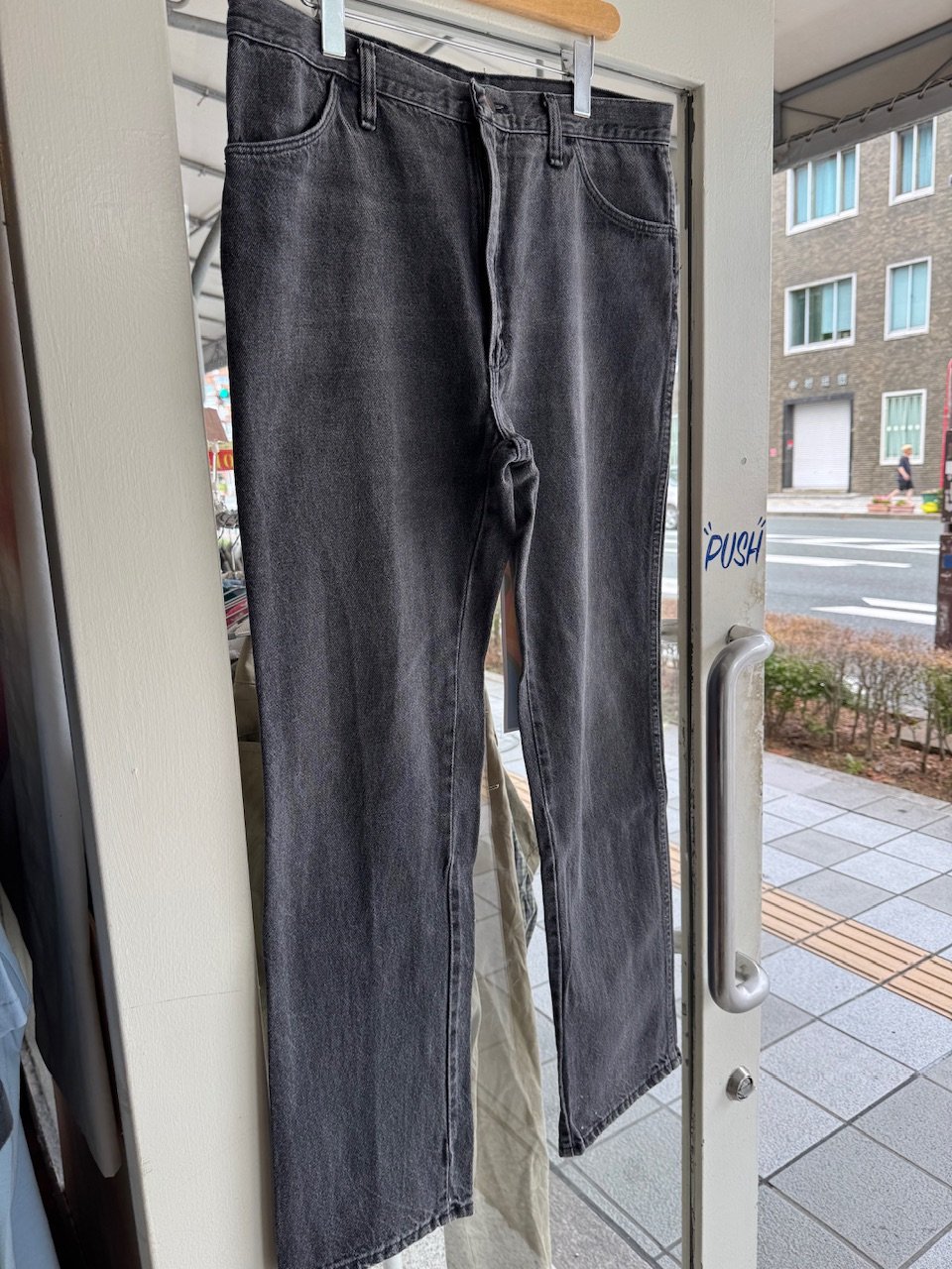 かほページ 90's RUSTLER 先染めブラック | CUSTOM FEVER