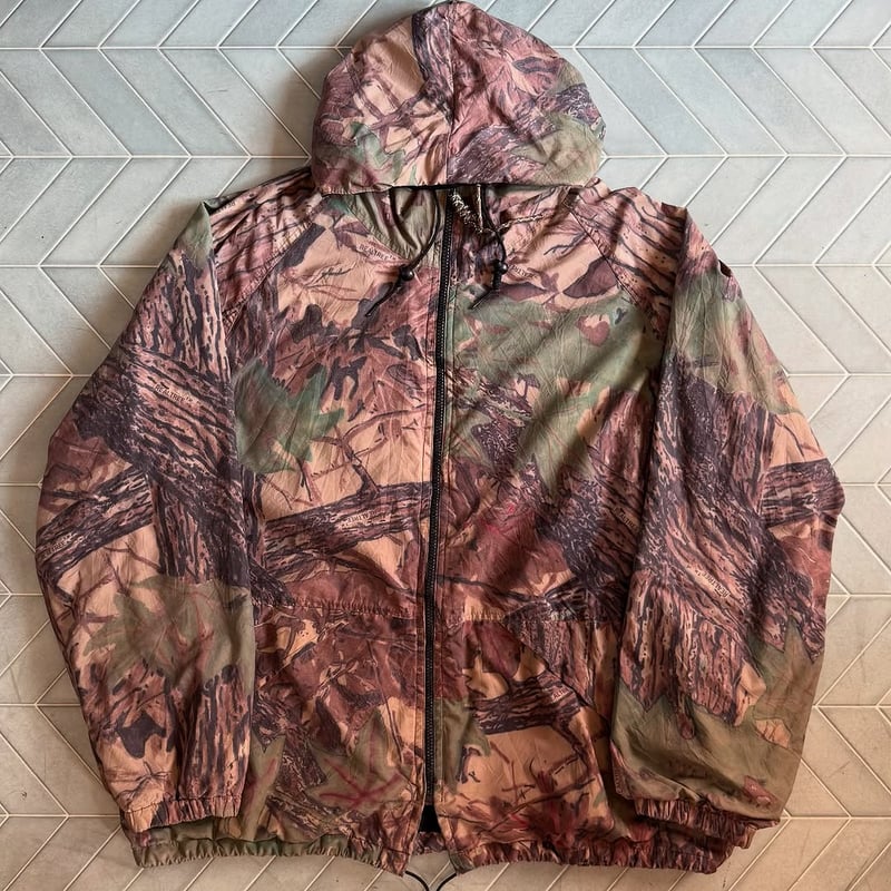 90s リアルツリーナイロンジャケット | CUSTOM FEVER