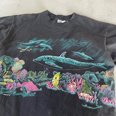 ㅤㅤㅤㅤㅤㅤㅤㅤㅤㅤㅤㅤUSA製海の生きものTシャツ