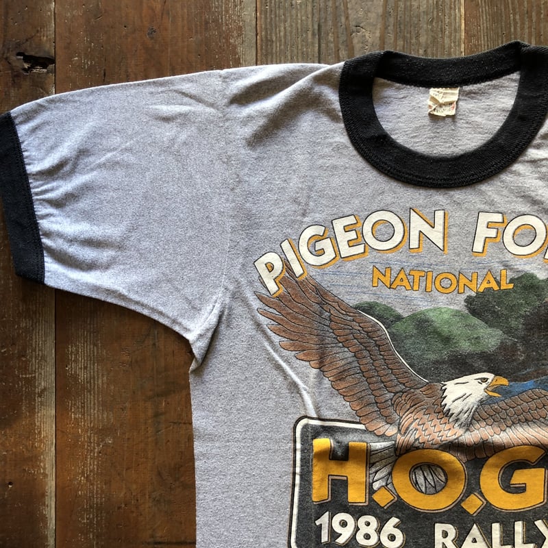 80's HARLEY DAVIDSON リンガーtシャツ | CUSTOM FEVER 80's HARLEY DAVIDSON リンガーtシャツ | CUSTOM FEVER