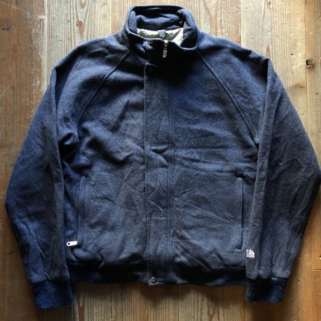 80年代茶タグUSA製The North Face ウールジャケット