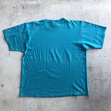 USA製90's〜チャンピオンワンポイント無地Tシャツ L