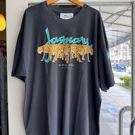 〜00's アニマルプリントTシャツ 〝ジャガー〟XL