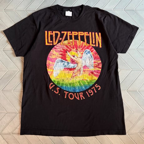 Led Zeppelin カラープリントTシャツ