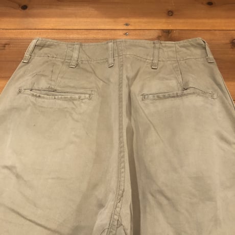 ① Vintage U.S.ARMY M-45 Chino Trousers