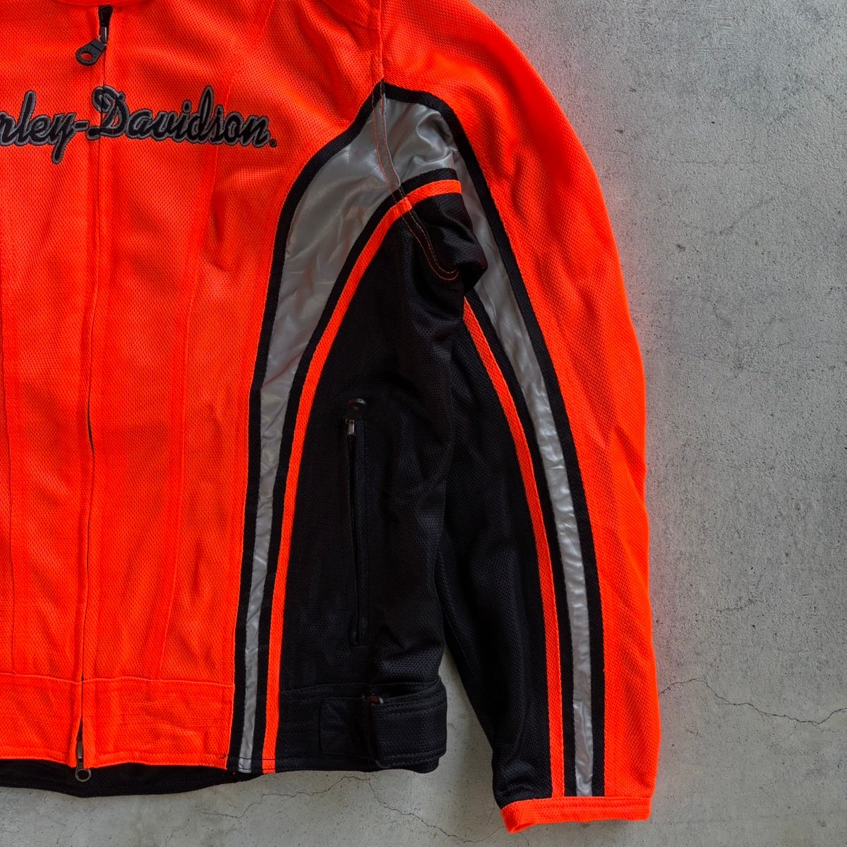 【新品 未使用】Harley Davidson メッシュジャケット HARLEY-DAVIDSON リフレクター付きメッシュジャケット | CUSTOM FEVER