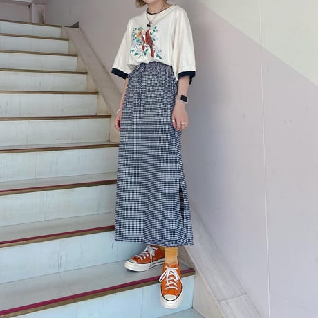 USA製重ね着風ビッグTシャツ